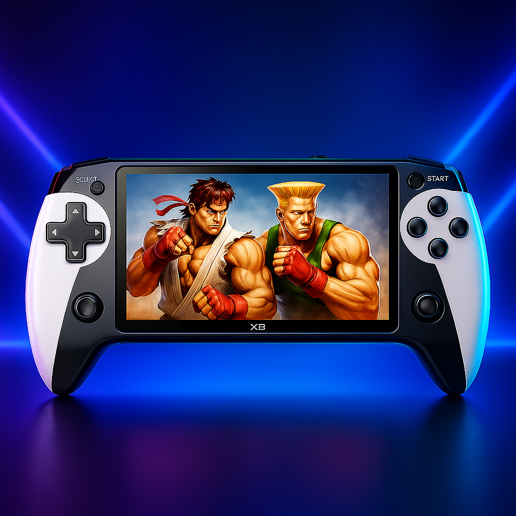 PORTABLE GAMING CONSOLE – RETRO GAMES, HD DISPLAY & DUAL CONTROLS